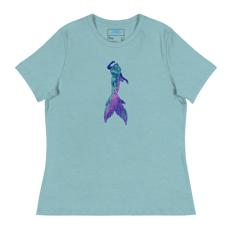 Mermaid Rising Women's Relaxed T-Shirt - Fandom-Made