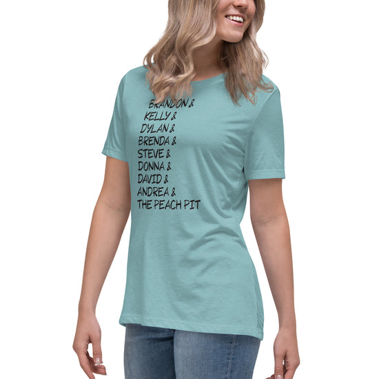 90210 Characters Women's Relaxed T-Shirt - Fandom-Made