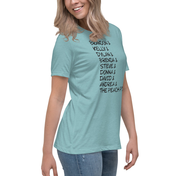 90210 Characters Women's Relaxed T-Shirt - Fandom-Made