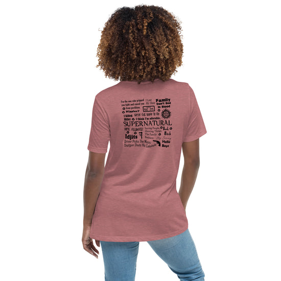 Supernatural Women's Relaxed T-Shirt - Fandom-Made