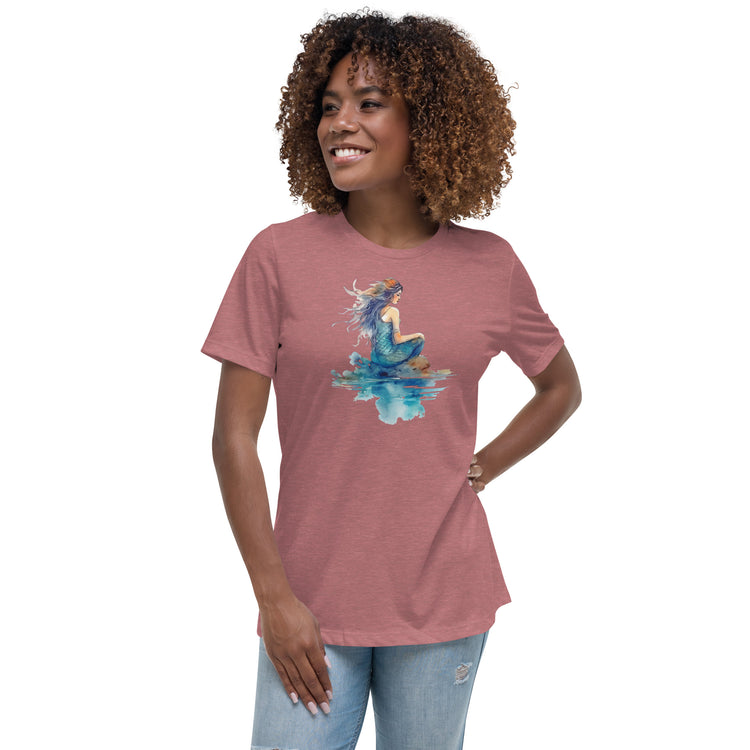 Mermaid Thoughts Women's Relaxed T-Shirt - Fandom-Made