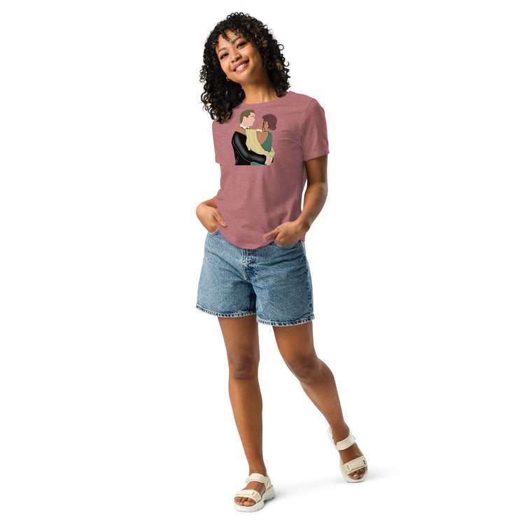 Enzo & Bonnie Women's Relaxed T-Shirt - Fandom-Made