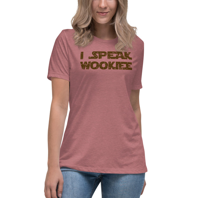 I Speak Wookiee Women's Relaxed T-Shirt - Fandom-Made