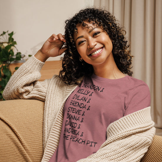 90210 Characters Women's Relaxed T-Shirt - Fandom-Made