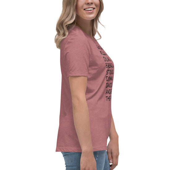 90210 Characters Women's Relaxed T-Shirt - Fandom-Made