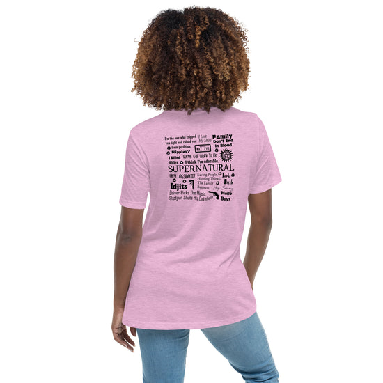 Supernatural Women's Relaxed T-Shirt - Fandom-Made
