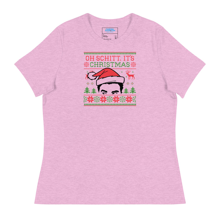 Oh Schitt It's Christmas Women's Relaxed T-Shirt - Fandom-Made