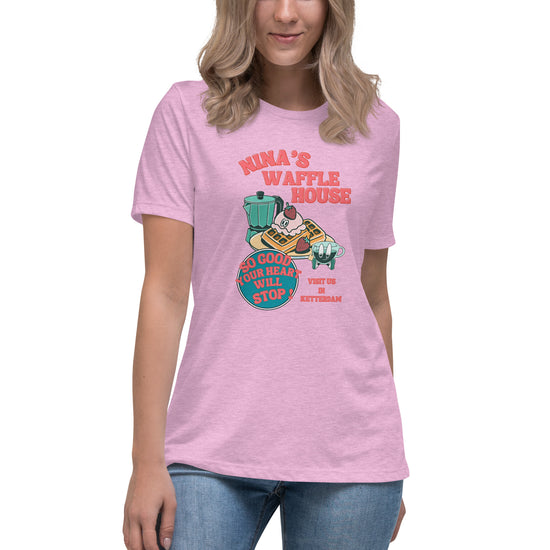 Nina's Waffle House Women's Relaxed T-Shirt - Fandom-Made