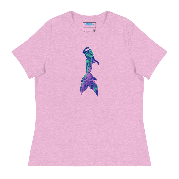 Mermaid Rising Women's Relaxed T-Shirt - Fandom-Made