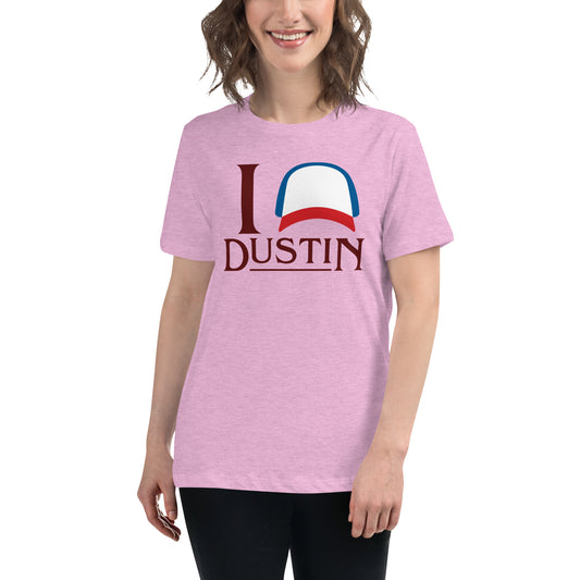 I Love Dustin (Henderson) Women's Relaxed T-Shirt - Fandom-Made