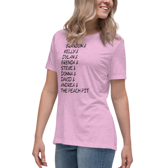 90210 Characters Women's Relaxed T-Shirt - Fandom-Made