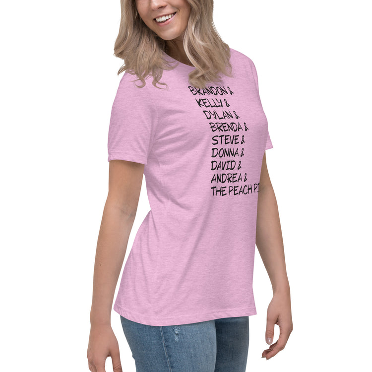 90210 Characters Women's Relaxed T-Shirt - Fandom-Made