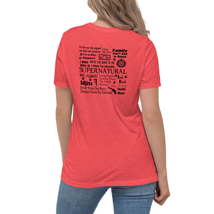 Supernatural Women's Relaxed T-Shirt - Fandom-Made