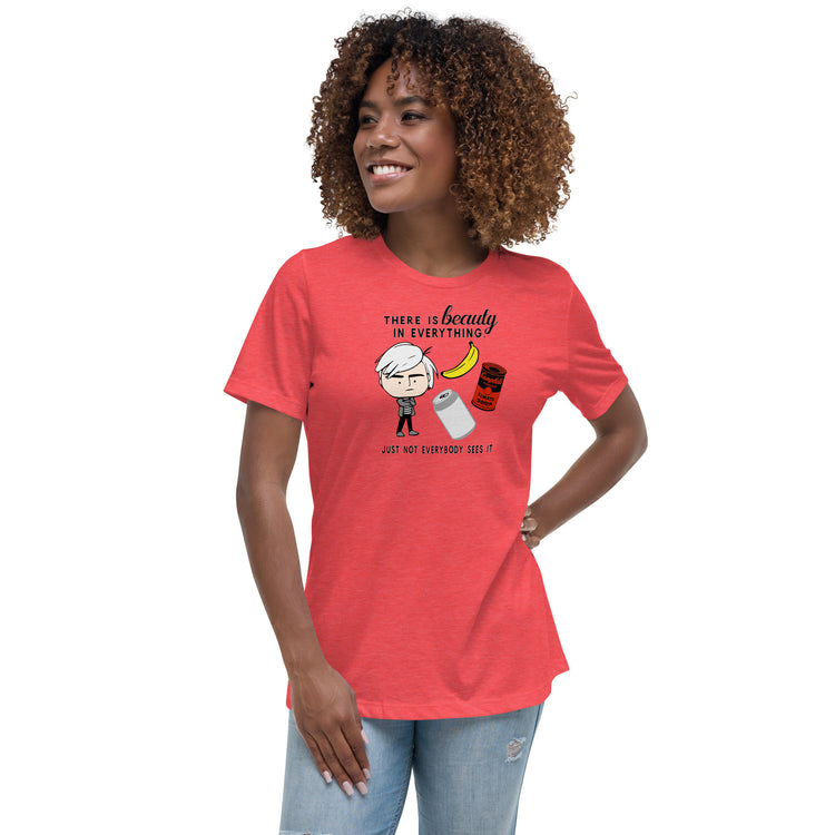 Andy Warhol Women's Relaxed T-Shirt - Fandom-Made
