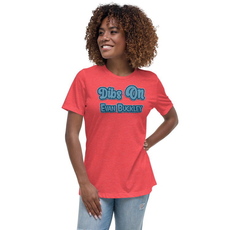 Dibs On Evan Buckley Women's Relaxed T-Shirt - Fandom-Made