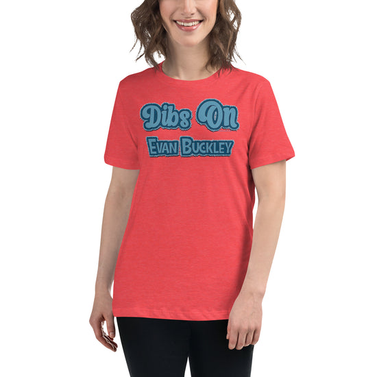 Dibs On Evan Buckley Women's Relaxed T-Shirt - Fandom-Made