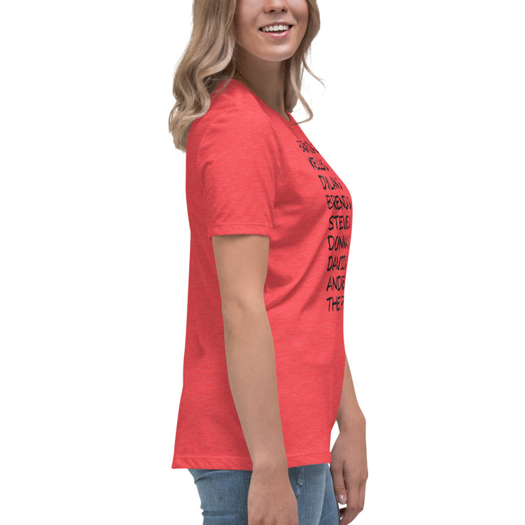 90210 Characters Women's Relaxed T-Shirt - Fandom-Made