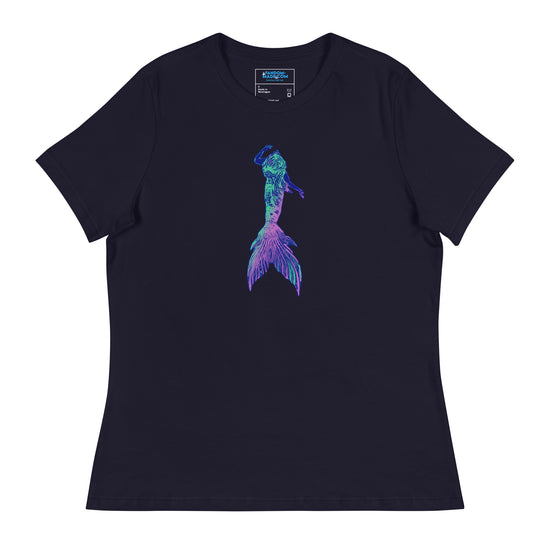 Mermaid Rising Women's Relaxed T-Shirt - Fandom-Made