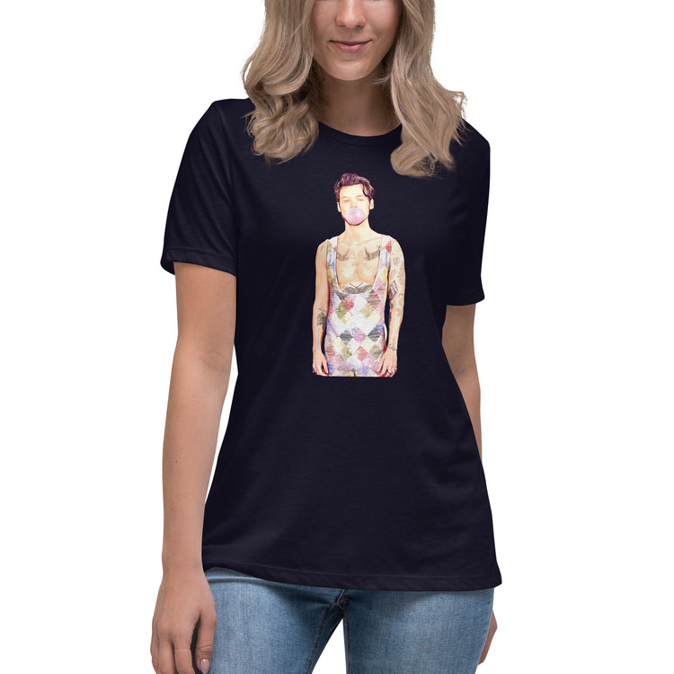 Harry Styles Bubblegum Women's Relaxed T-Shirt - Fandom-Made