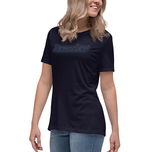 Ravenclaw Embroidery Design Women's Relaxed T-Shirt
