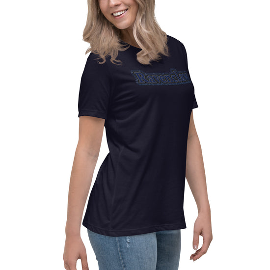 Ravenclaw Embroidery Design Women's Relaxed T-Shirt - Fandom-Made