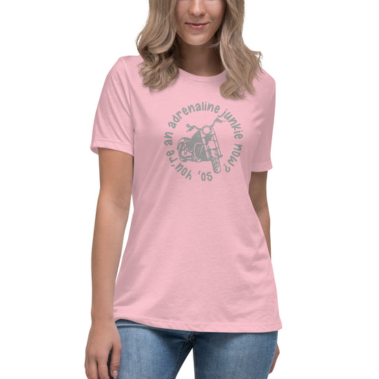 Adrenaline Junkie Women's Relaxed T-Shirt - Fandom-Made