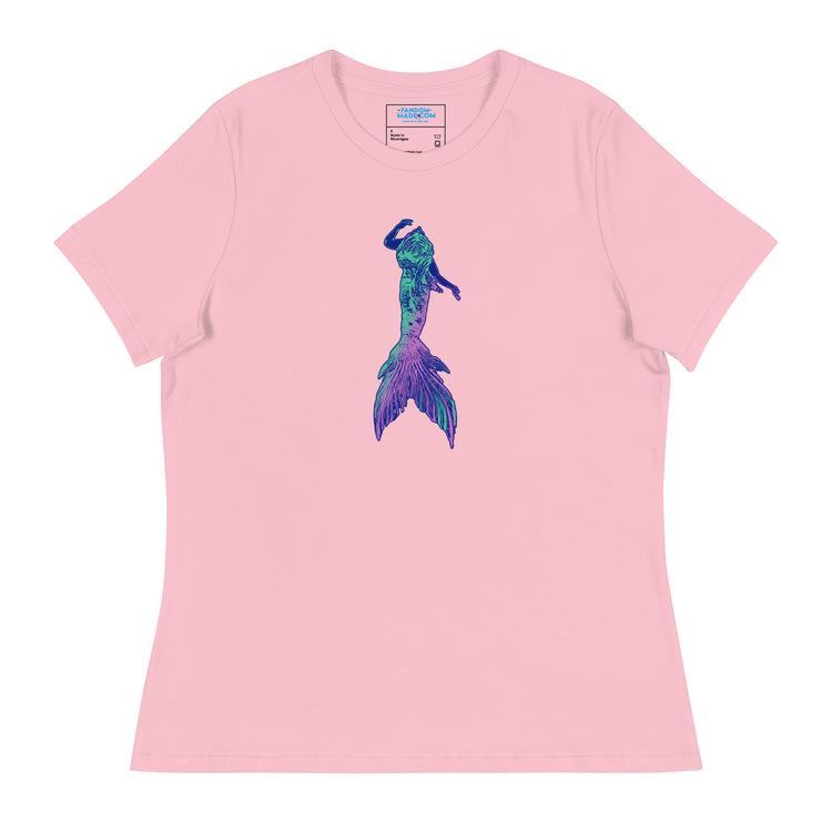 Mermaid Rising Women's Relaxed T-Shirt - Fandom-Made