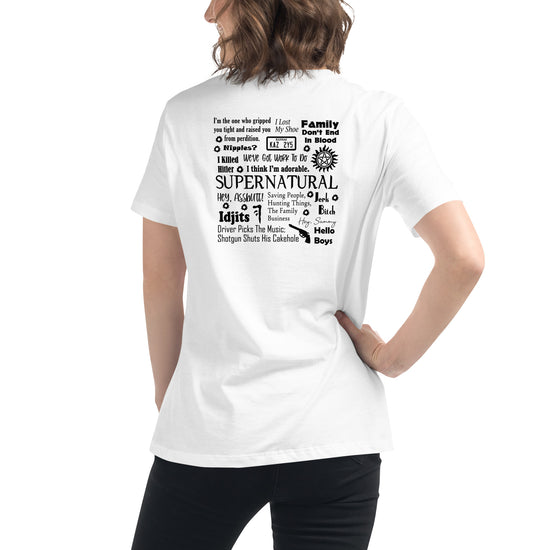 Supernatural Women's Relaxed T-Shirt - Fandom-Made