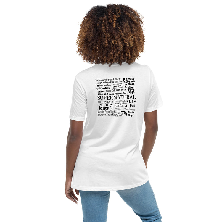 Supernatural Women's Relaxed T-Shirt - Fandom-Made