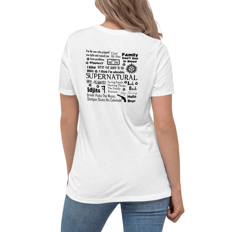 Supernatural Women's Relaxed T-Shirt - Fandom-Made