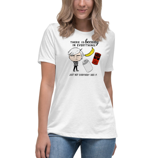 Andy Warhol Women's Relaxed T-Shirt - Fandom-Made