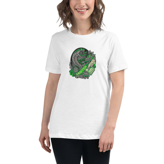 Slytherin Ambition Women's Relaxed T-Shirt - Fandom-Made