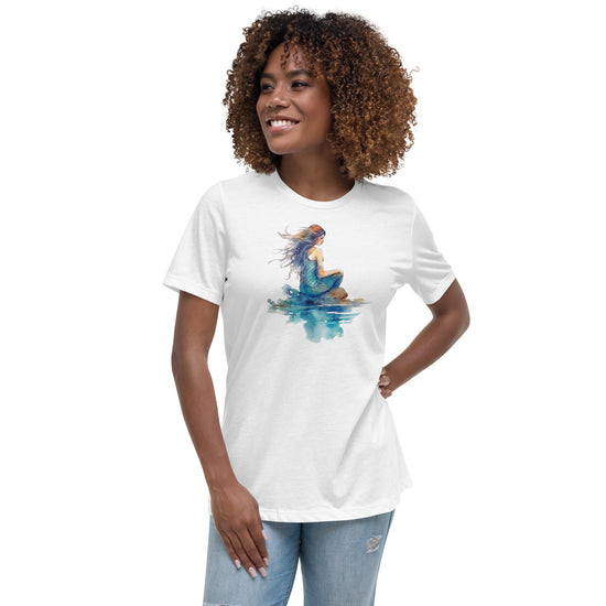 Mermaid Thoughts Women's Relaxed T-Shirt - Fandom-Made