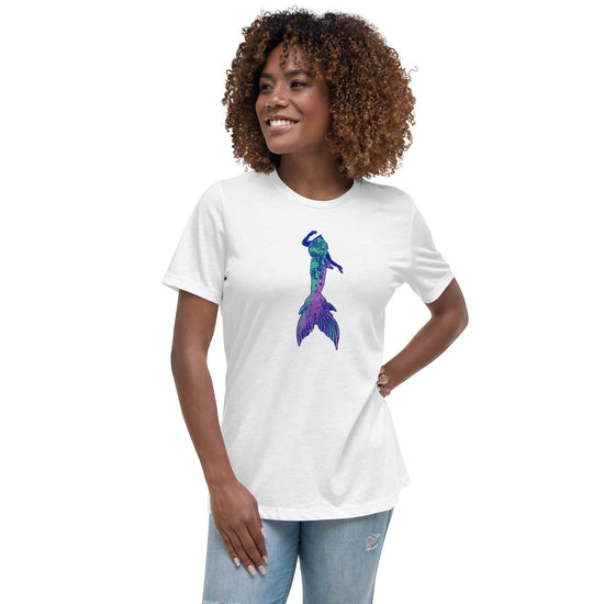 Mermaid Rising Women's Relaxed T-Shirt - Fandom-Made