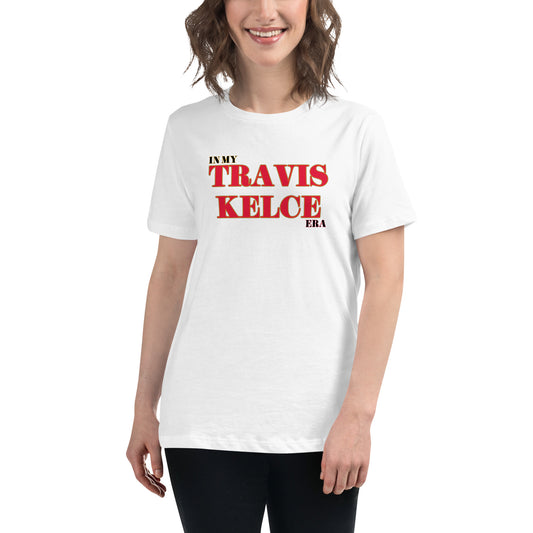 Travis Kelce Era Women's Relaxed T-Shirt - Fandom-Made