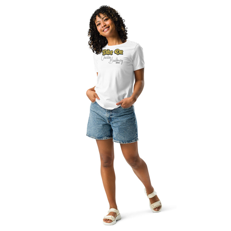 Dibs On Charlie Bradbury Women's Relaxed T-Shirt - Fandom-Made