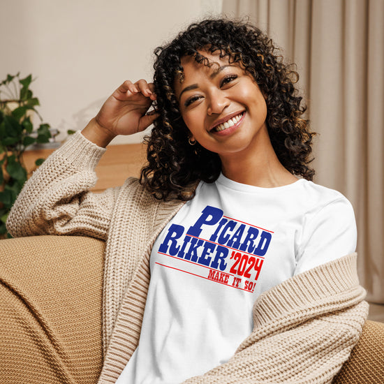 Picard Riker 2024 Women's Relaxed T-Shirt - Fandom-Made