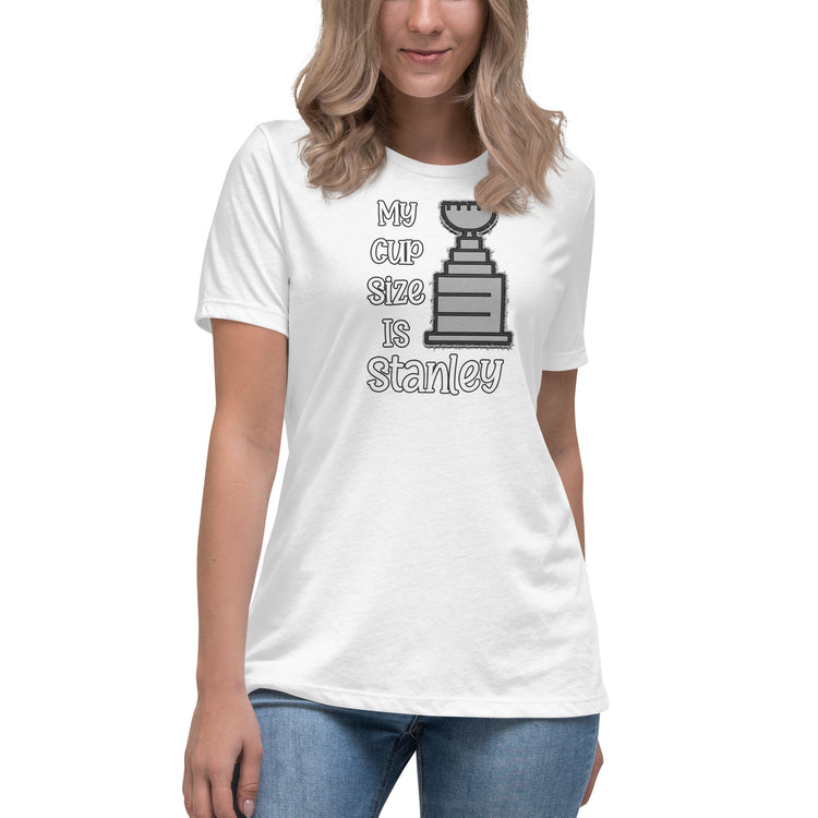 My Cup Size Is Stanley Women's Relaxed T-Shirt - Fandom-Made