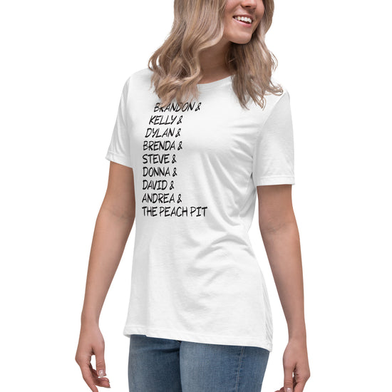 90210 Characters Women's Relaxed T-Shirt - Fandom-Made