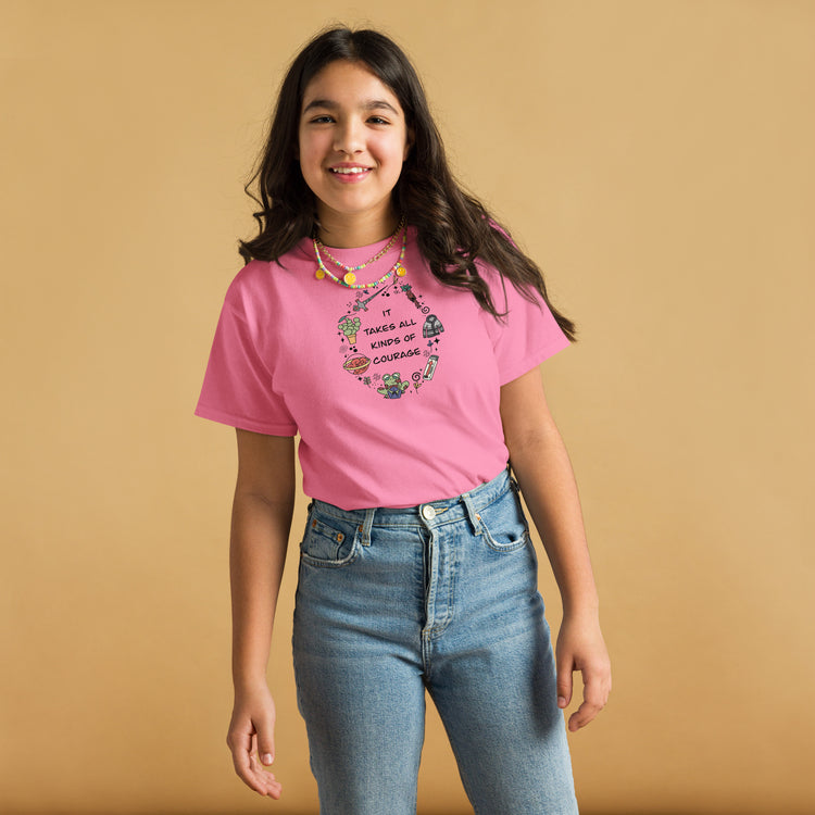 It Takes All Kinds Of Courage Youth Tee