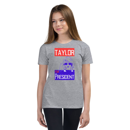Taylor For President Youth Tee - Fandom-Made