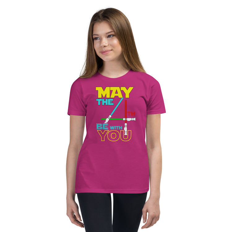 May The 4th Be With You Youth Tee - Fandom-Made