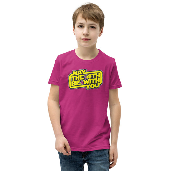 May The 4th Be With You Youth Tee - Fandom-Made