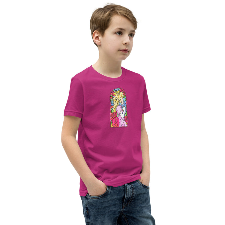 Princess Peach Youth T-Shirt - Fandom-Made