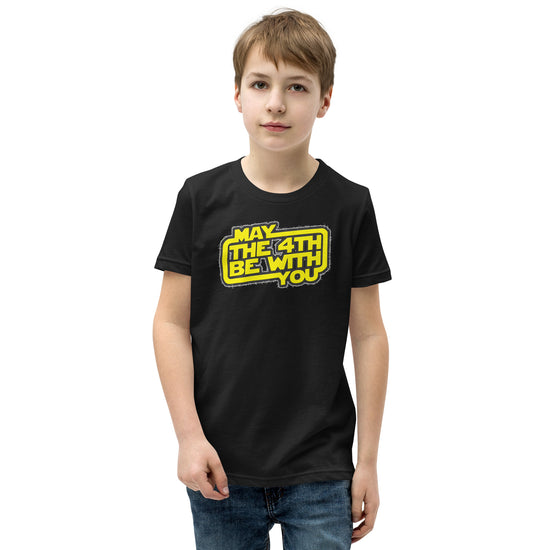 May The 4th Be With You Youth Tee - Fandom-Made