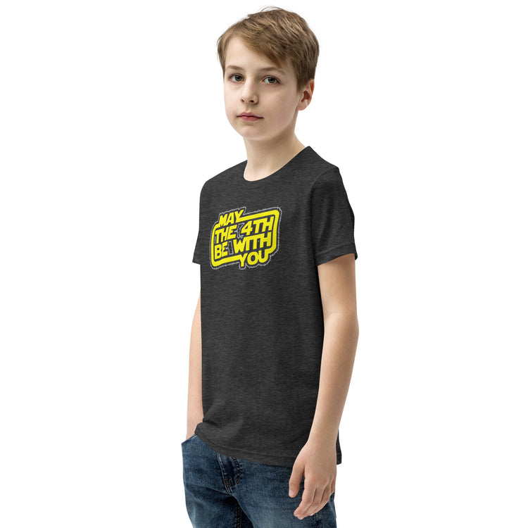 May The 4th Be With You Youth Tee - Fandom-Made