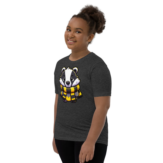 Hufflepuff Mascot Youth Tee - Fandom-Made