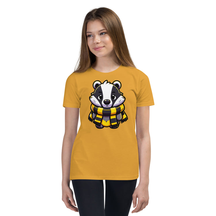 Hufflepuff Mascot Youth Tee - Fandom-Made