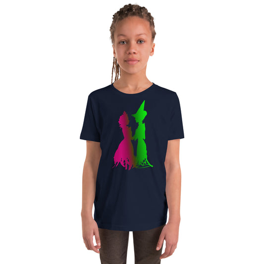 Elphaba And Glinda Youth Tee - Fandom-Made