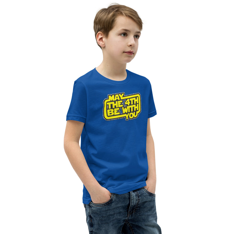 May The 4th Be With You Youth Tee - Fandom-Made